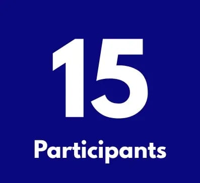 maximum 15 participants