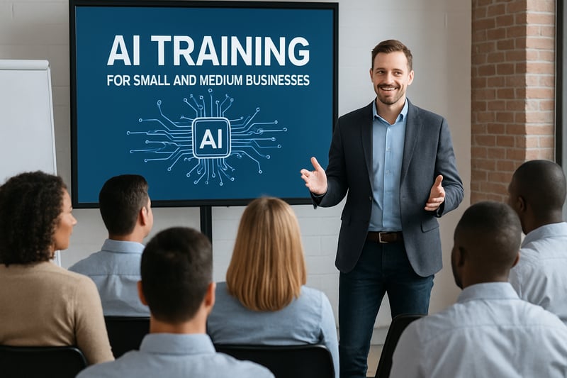 AI training session for small and medium businesses